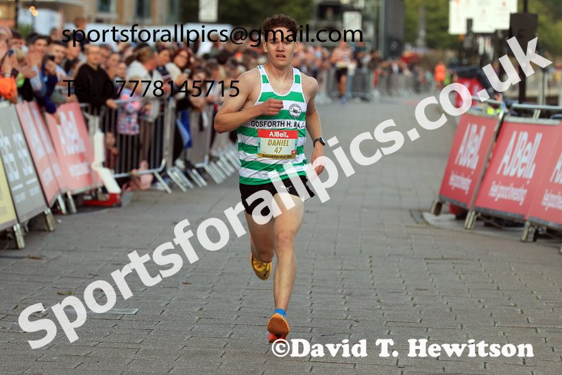 The 2026 AJ Bell Great North 5k, Newcastle Quayside. Photo: David T. Hewitson/Sports for All Pics